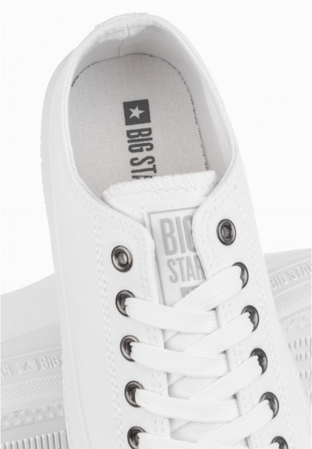 Trampki Damskie Big Star Białe LL274A177