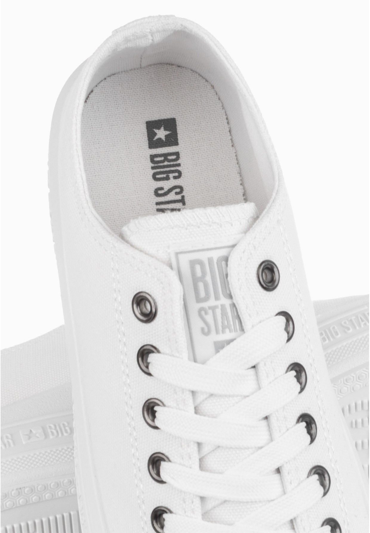 Trampki Damskie Big Star Białe LL274A177