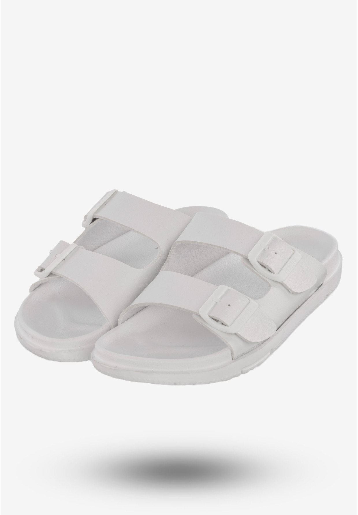 Klapki Damskie Buty BIG STAR Białe NN274A751