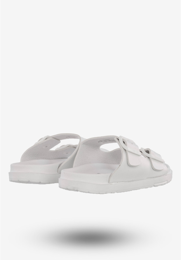 Klapki Damskie Buty BIG STAR Białe NN274A751