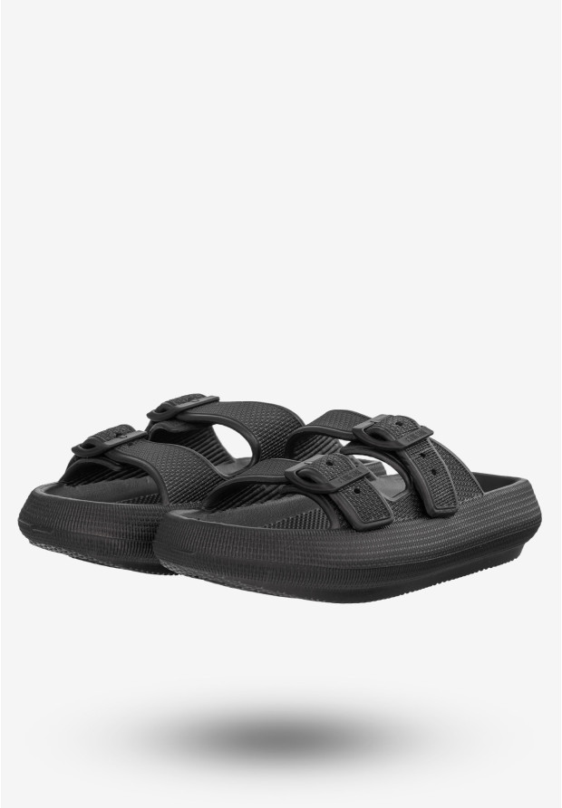 Klapki Damskie Buty BIG STAR Czarne LL274615