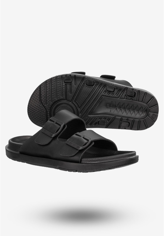 Klapki Damskie Buty BIG STAR Czarne NN274A750