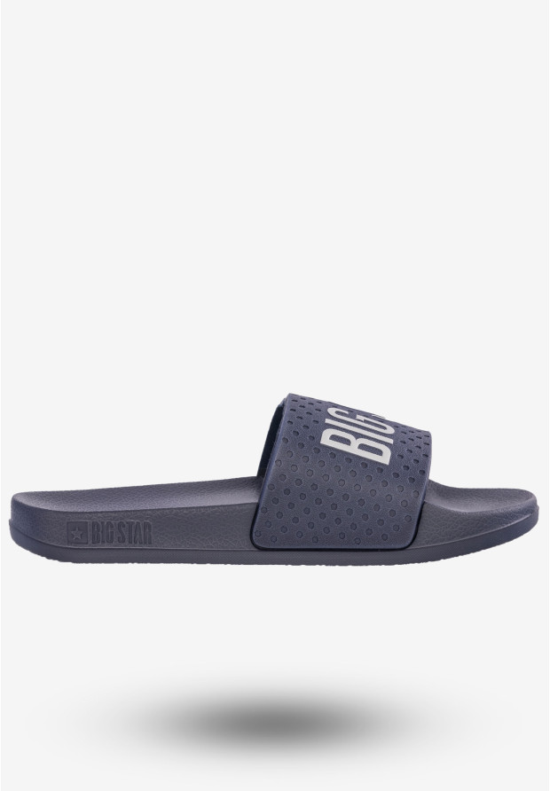 Klapki Damskie BIG STAR Granatowe MM274714