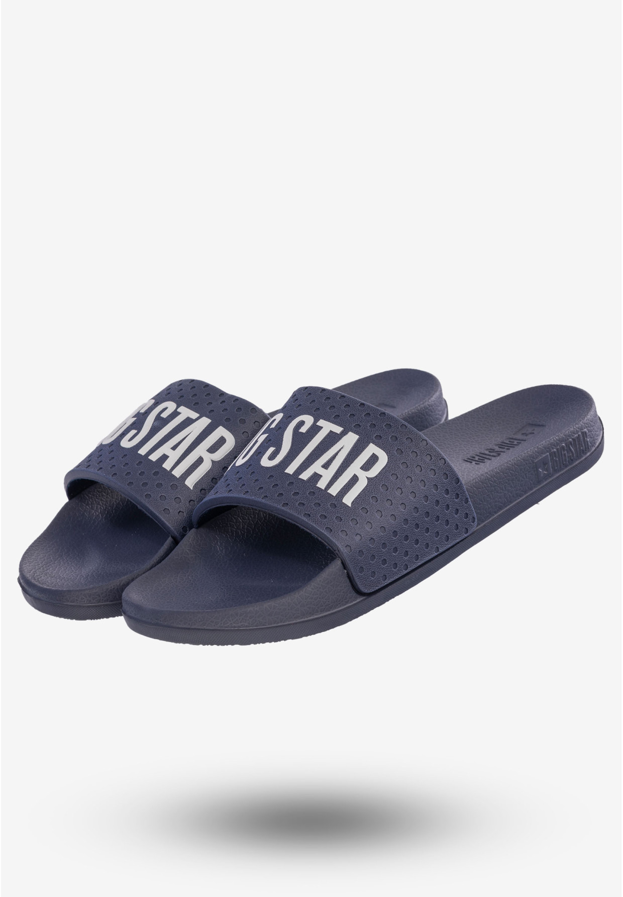 Klapki Damskie BIG STAR Granatowe MM274714