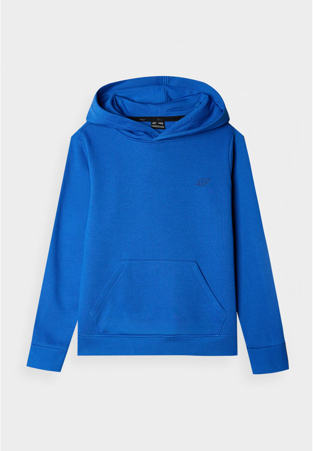Bluza Chłopięca 4F Z Kapturem Niebieska 4FJWMM00TSWSM1292
