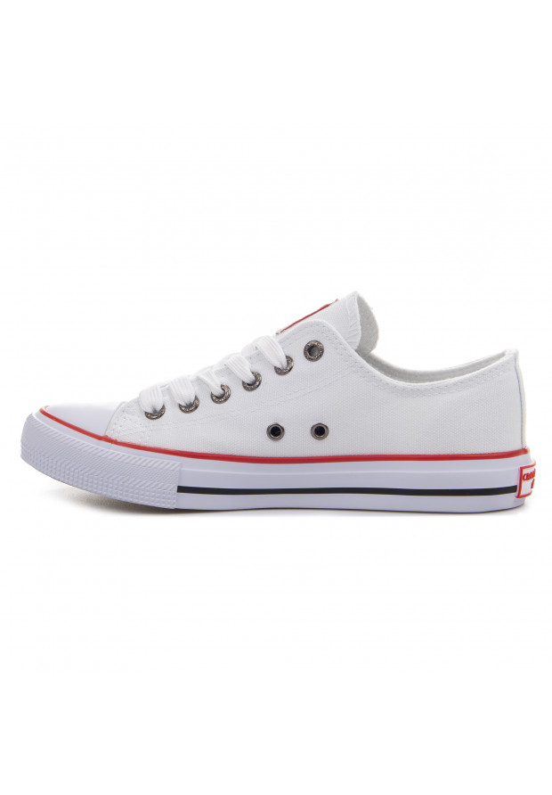 Trampki Męskie Cross Jeans Białe JJ1R4001C