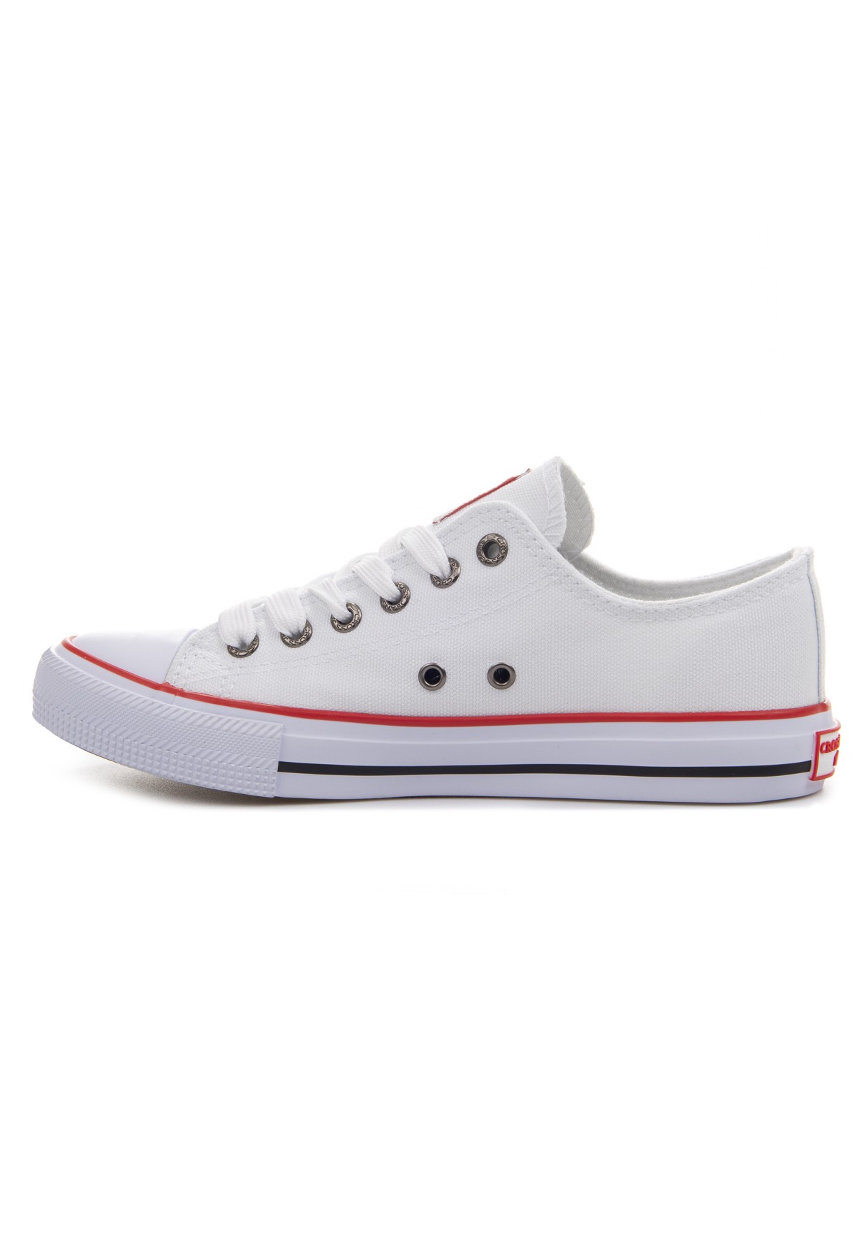 Trampki Męskie Cross Jeans Białe JJ1R4001C