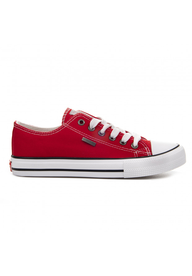 Trampki Męskie Cross Jeans Czerwone JJ1R4002C