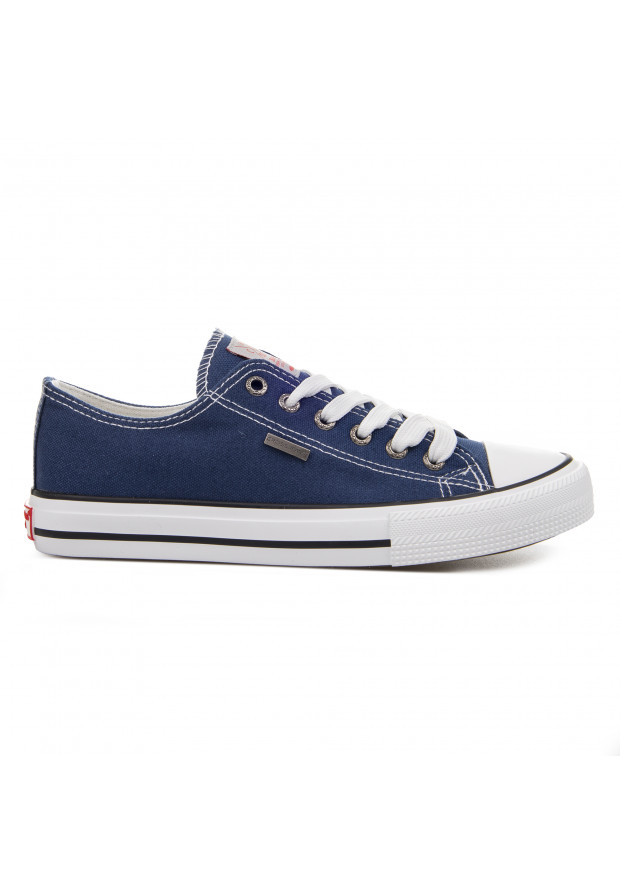 Trampki Męskie Cross Jeans Granatowe JJ1R4004C
