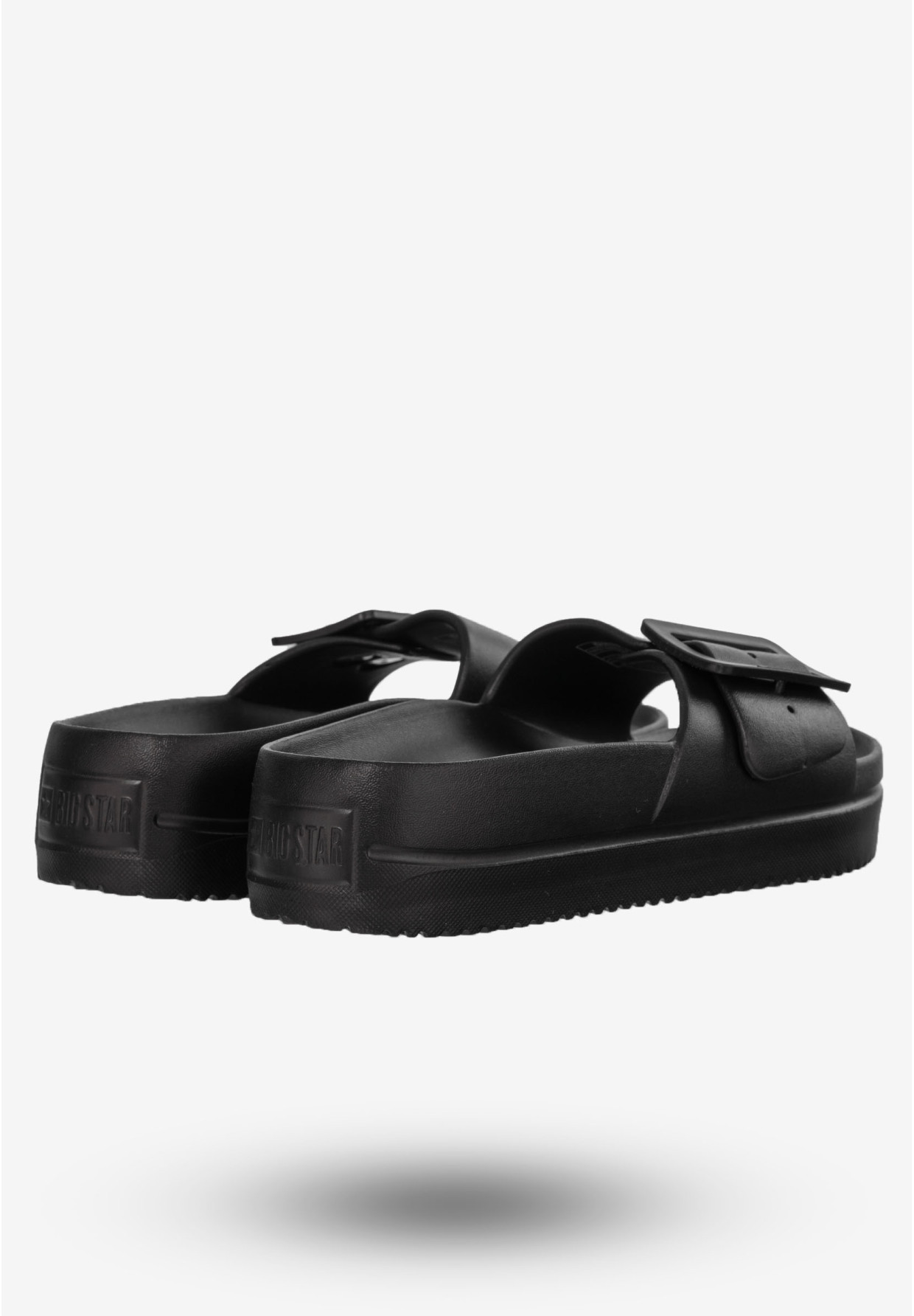 Klapki Damskie Buty BIG STAR Czarne NN274A662