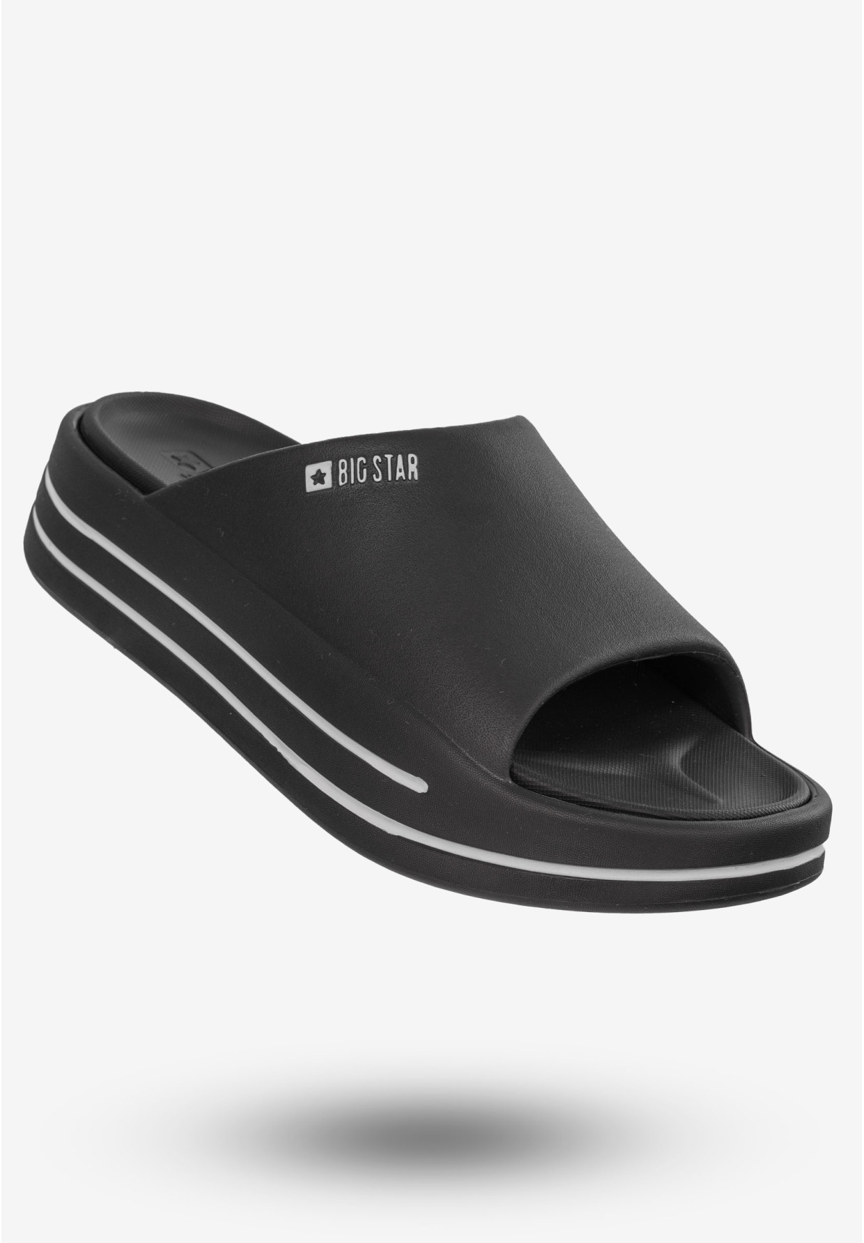 Klapki Damskie Buty BIG STAR Czarne NN274A037