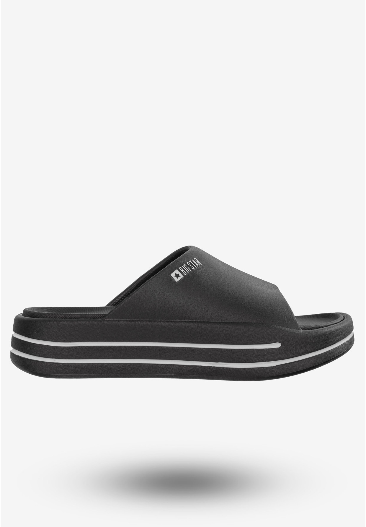 Klapki Damskie Buty BIG STAR Czarne NN274A037
