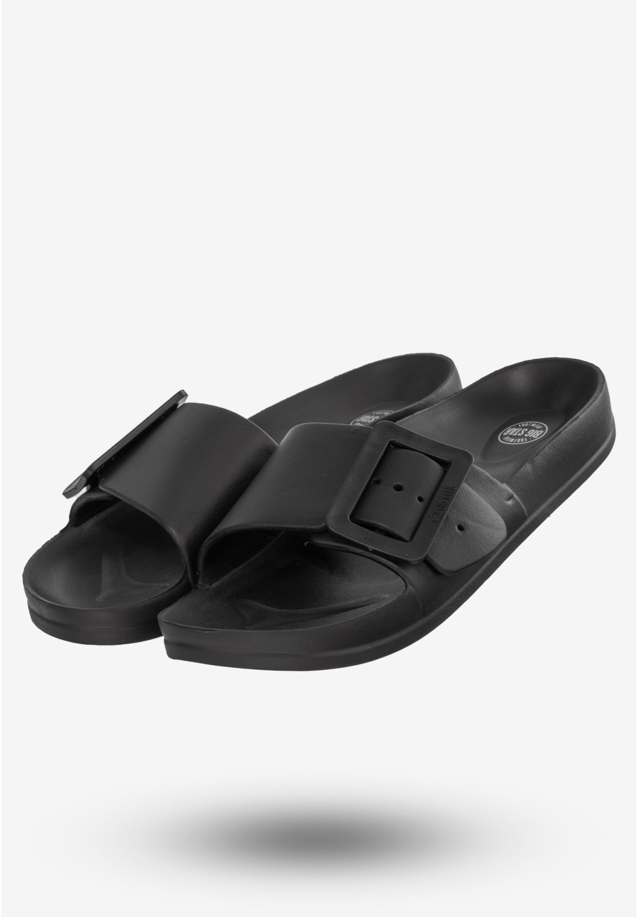 Klapki Damskie Buty BIG STAR Czarne FF274A389