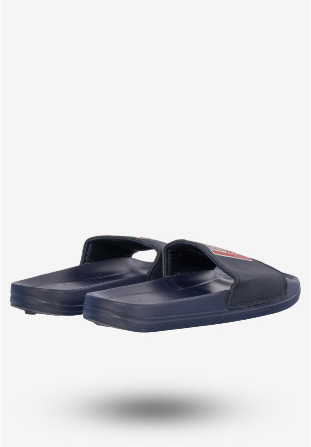 Klapki Damskie Buty BIG STAR Granatowe FF274A364