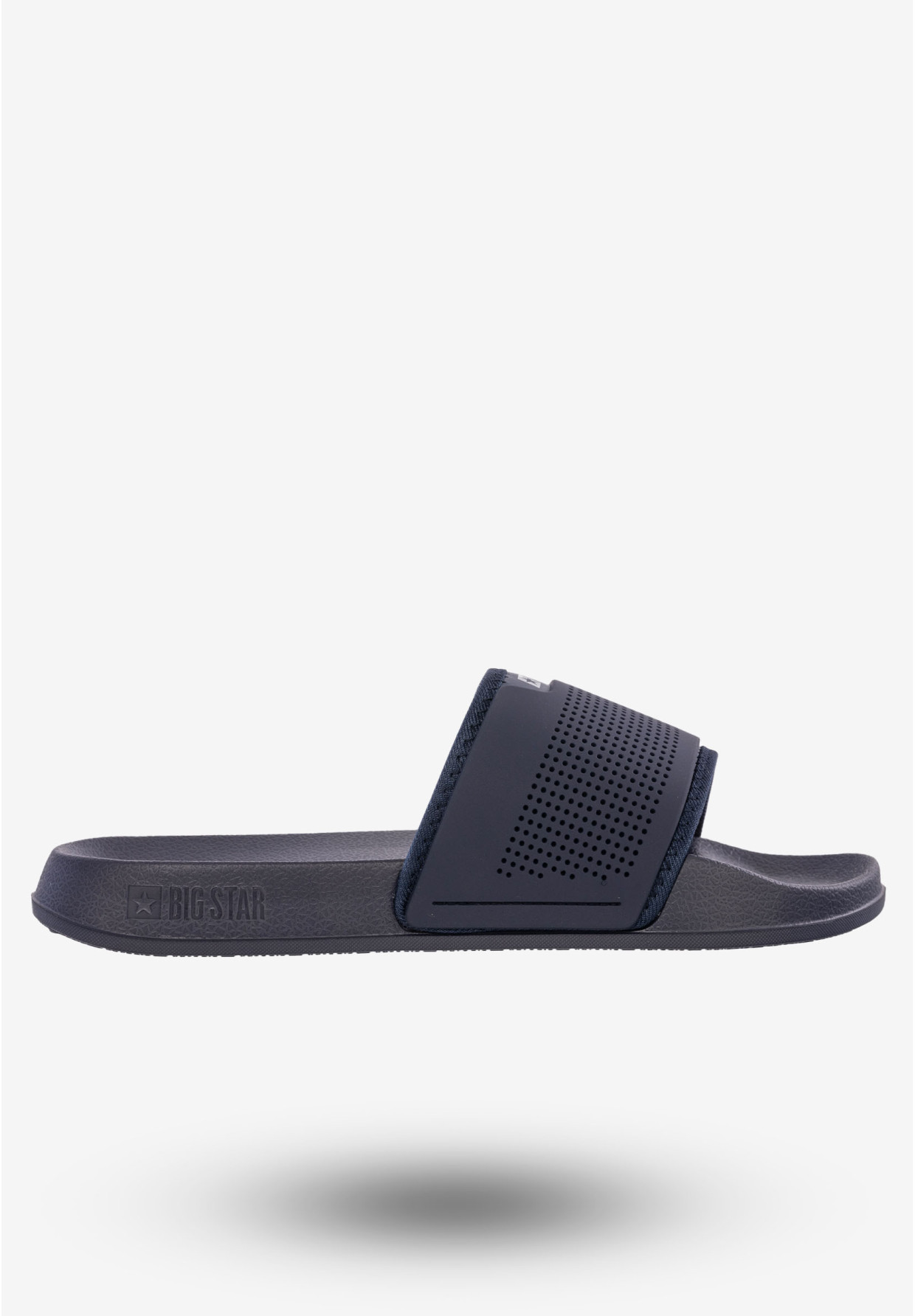 Klapki Męskie Buty BIG STAR Granatowe NN174696