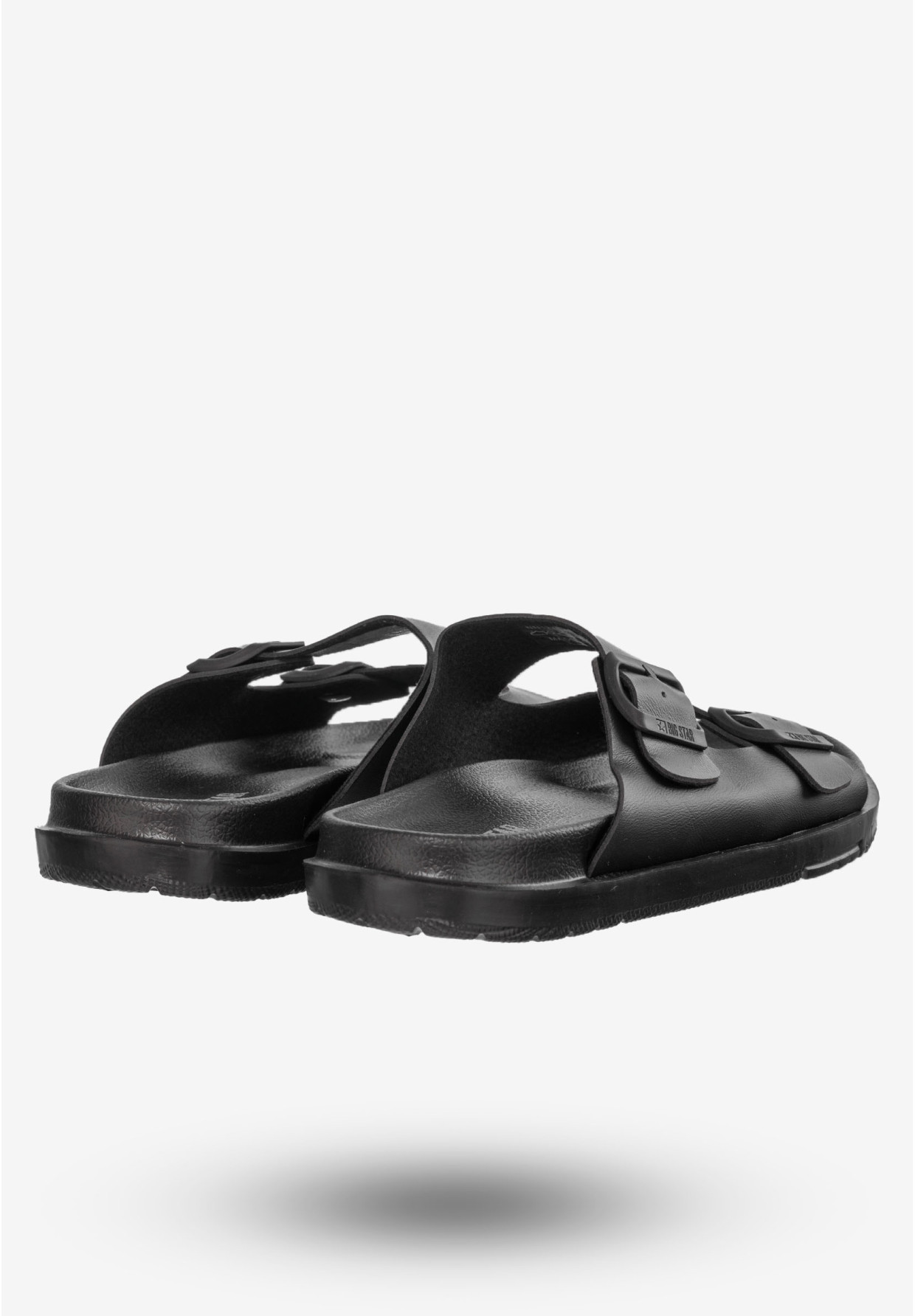 Klapki Męskie Buty BIG STAR Czarne NN174597