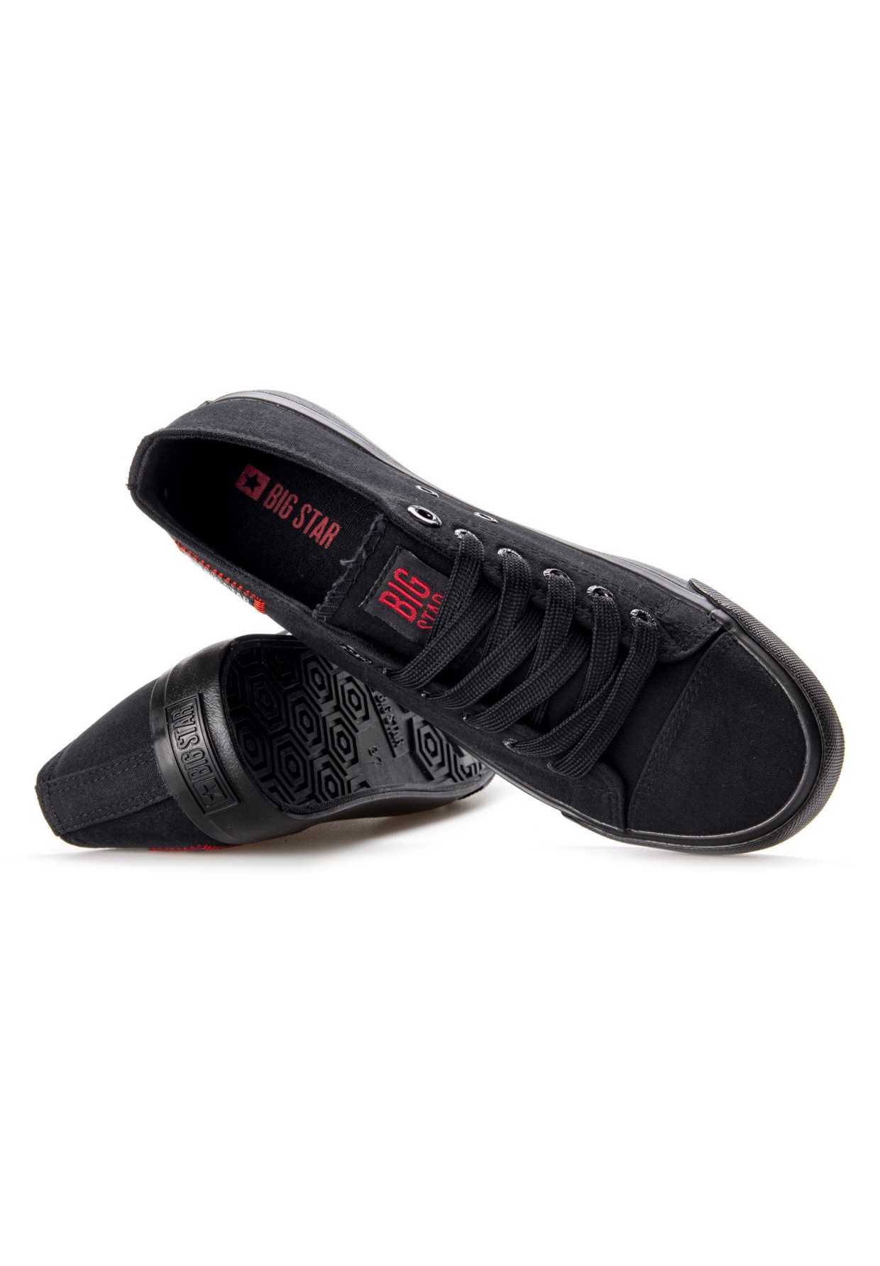 Trampki Damskie Big Star Czarne HH274133