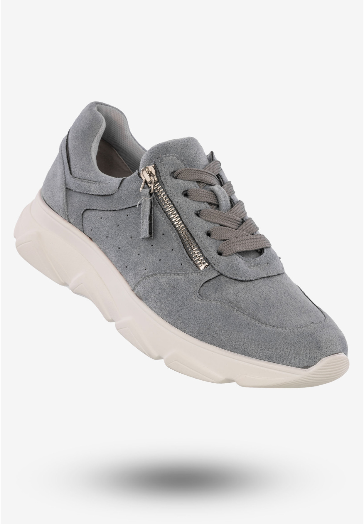 Sneakersy Damskie Buty Sportowe Ekoskóra Niebieskie Jezzi RMR2061-4