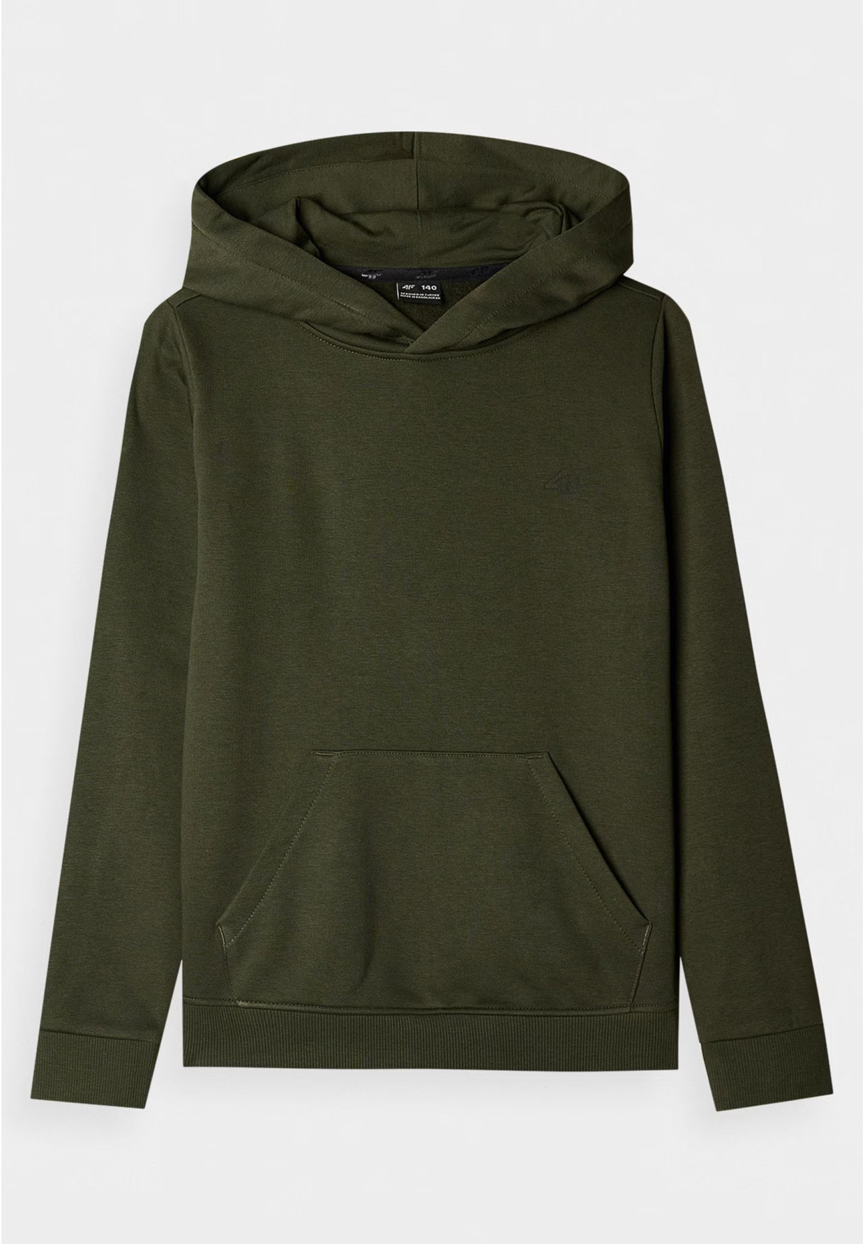 Bluza Chłopięca 4F Z Kapturem Khaki 4FJWMM00TSWSM1292