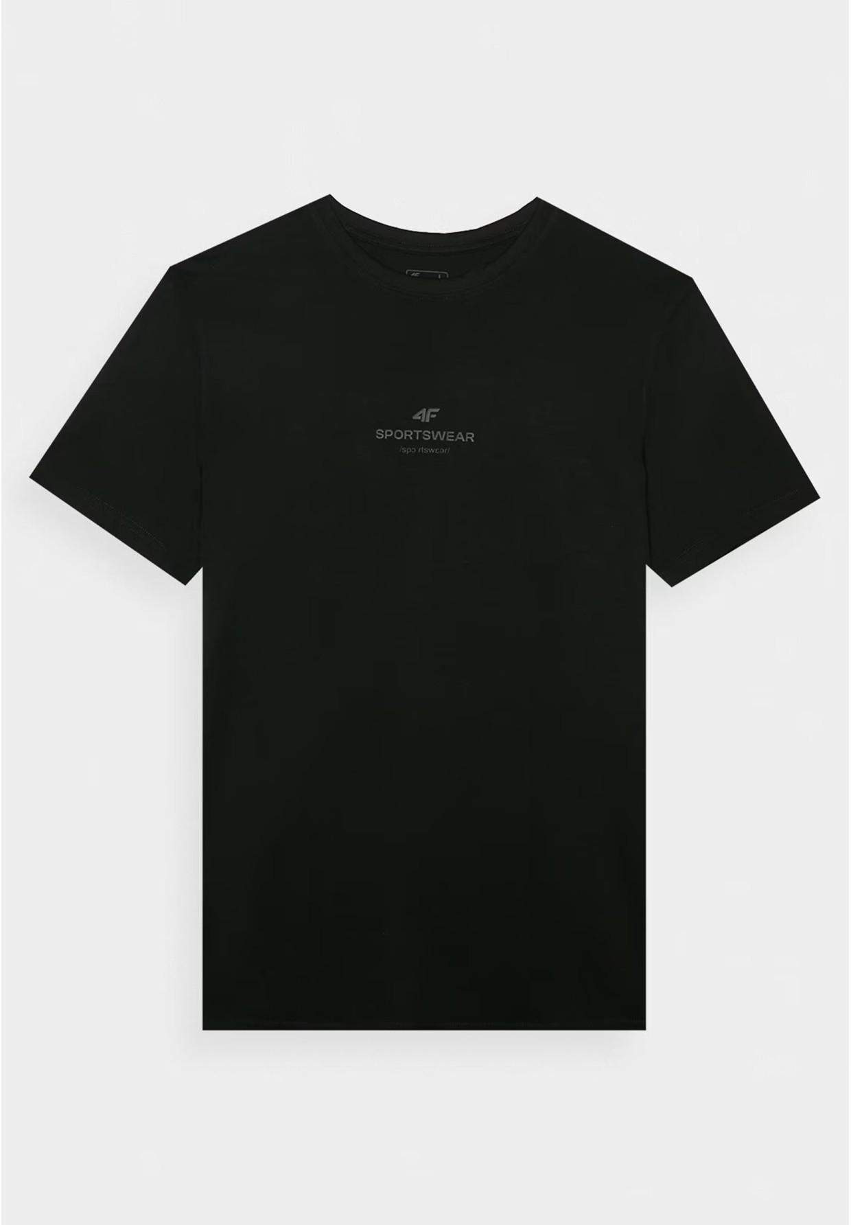 Koszulka Męska 4F Sportowy T-shirt Czarny Regular 4FWAW24TTSHM1585