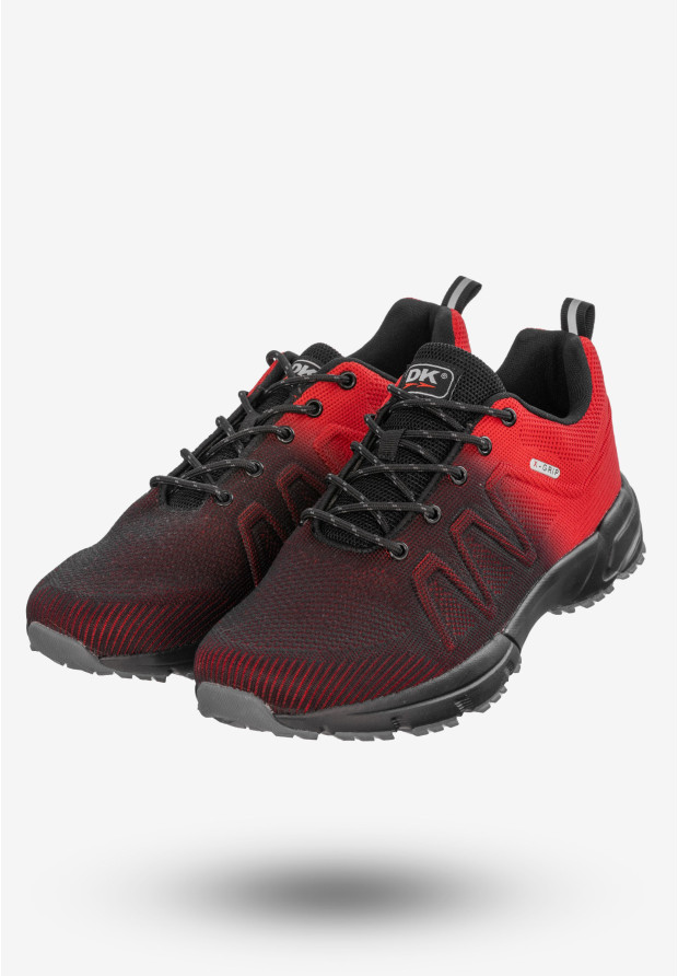 Półbuty Sportowe Męskie Buty Do Biegania Czerwone DK VB16788