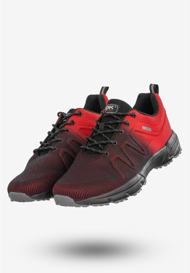 Półbuty Sportowe Męskie Buty Do Biegania Czerwone DK VB16788