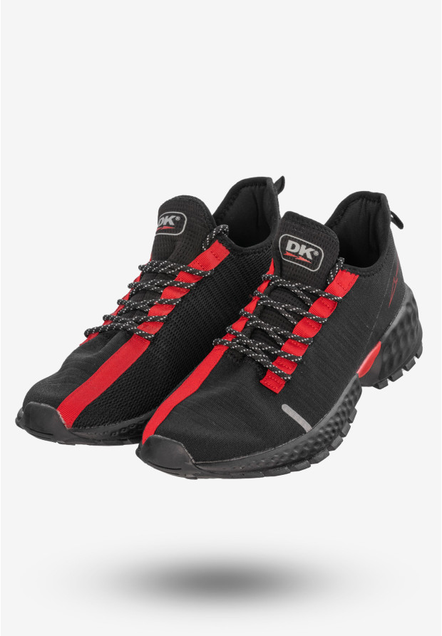 Półbuty Sportowe Męskie Buty Treningowe Czarne DK XR-3339