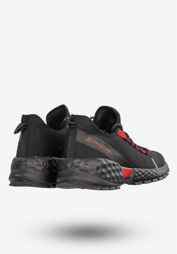 Półbuty Sportowe Męskie Buty Treningowe Czarne DK XR-3339