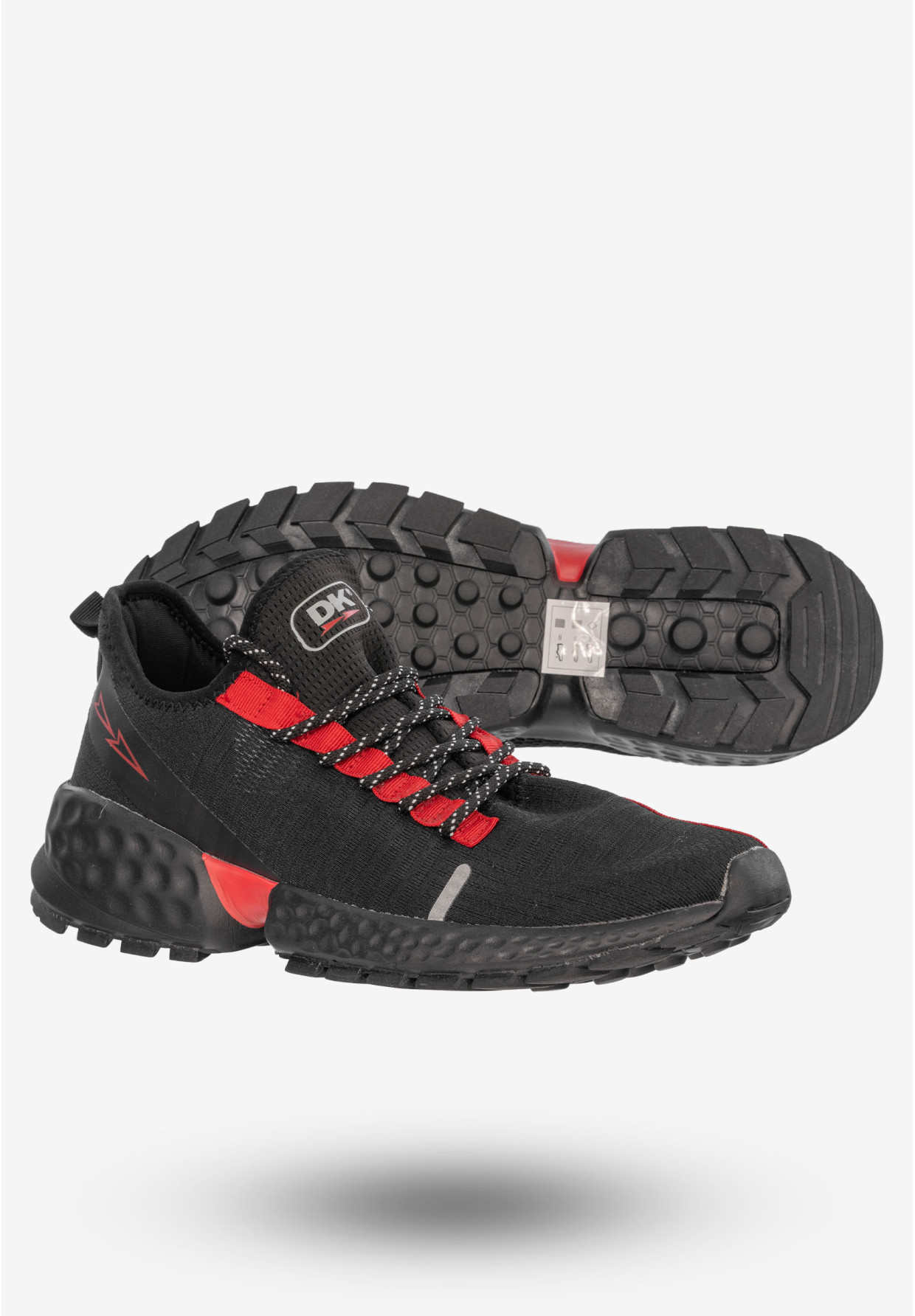 Półbuty Sportowe Męskie Buty Treningowe Czarne DK XR-3339