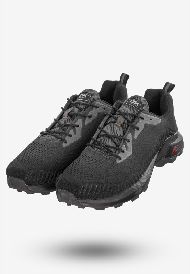 Półbuty Sportowe Męskie Buty Do Biegania Czarne DK VB16579