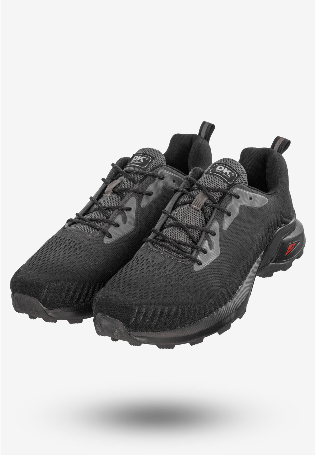 Półbuty Sportowe Męskie Buty Do Biegania Czarne DK VB16579