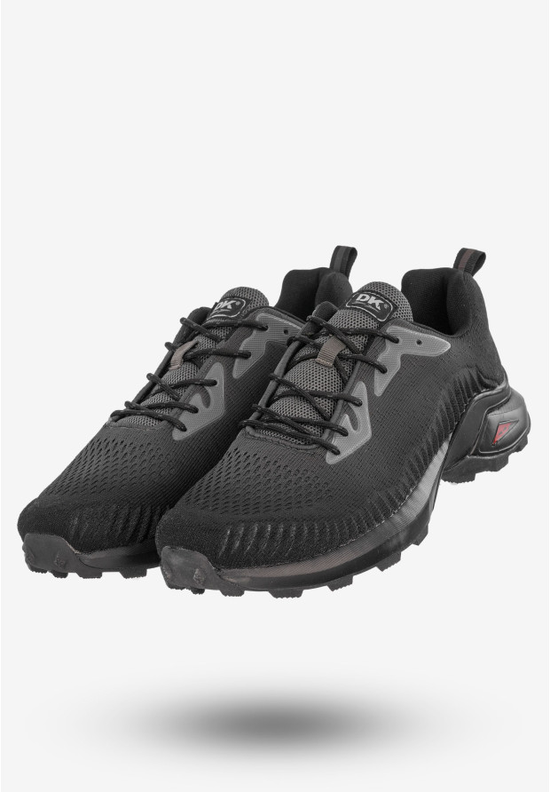 Półbuty Sportowe Męskie Buty Do Biegania Czarne DK VB16579