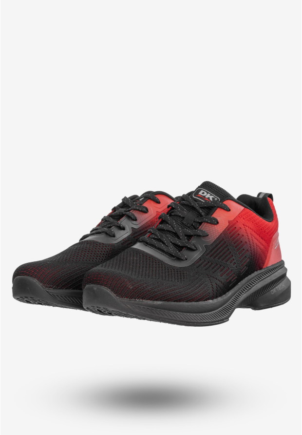 Półbuty Sportowe Męskie Buty Do Biegania Czarne DK VB17175