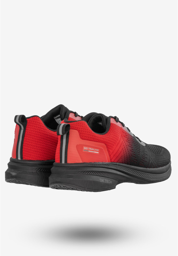 Półbuty Sportowe Męskie Buty Do Biegania Czarne DK VB17175