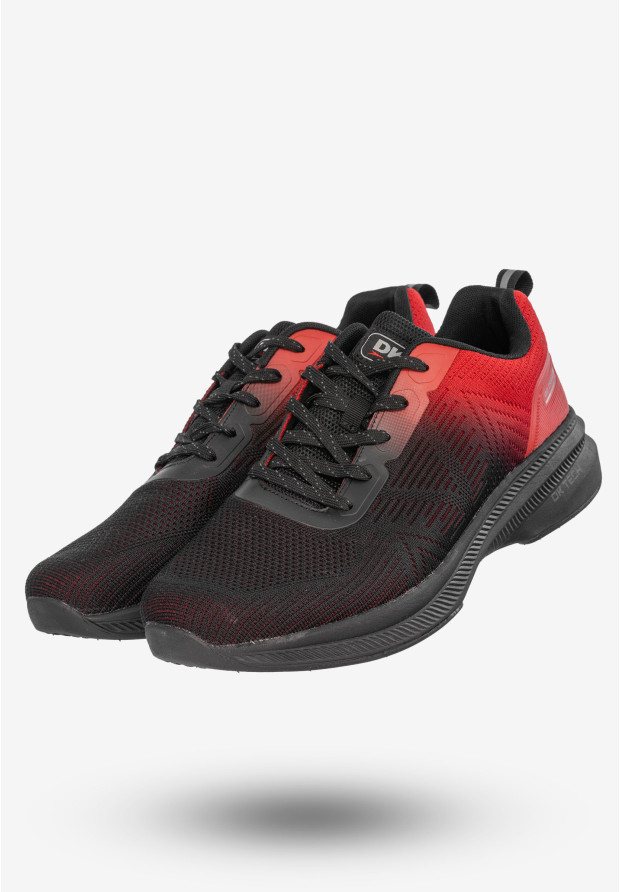 Półbuty Sportowe Męskie Buty Do Biegania Czarne DK VB17175