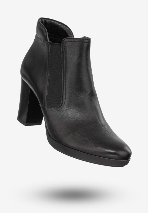 Botki Damskie Buty Skórzane...