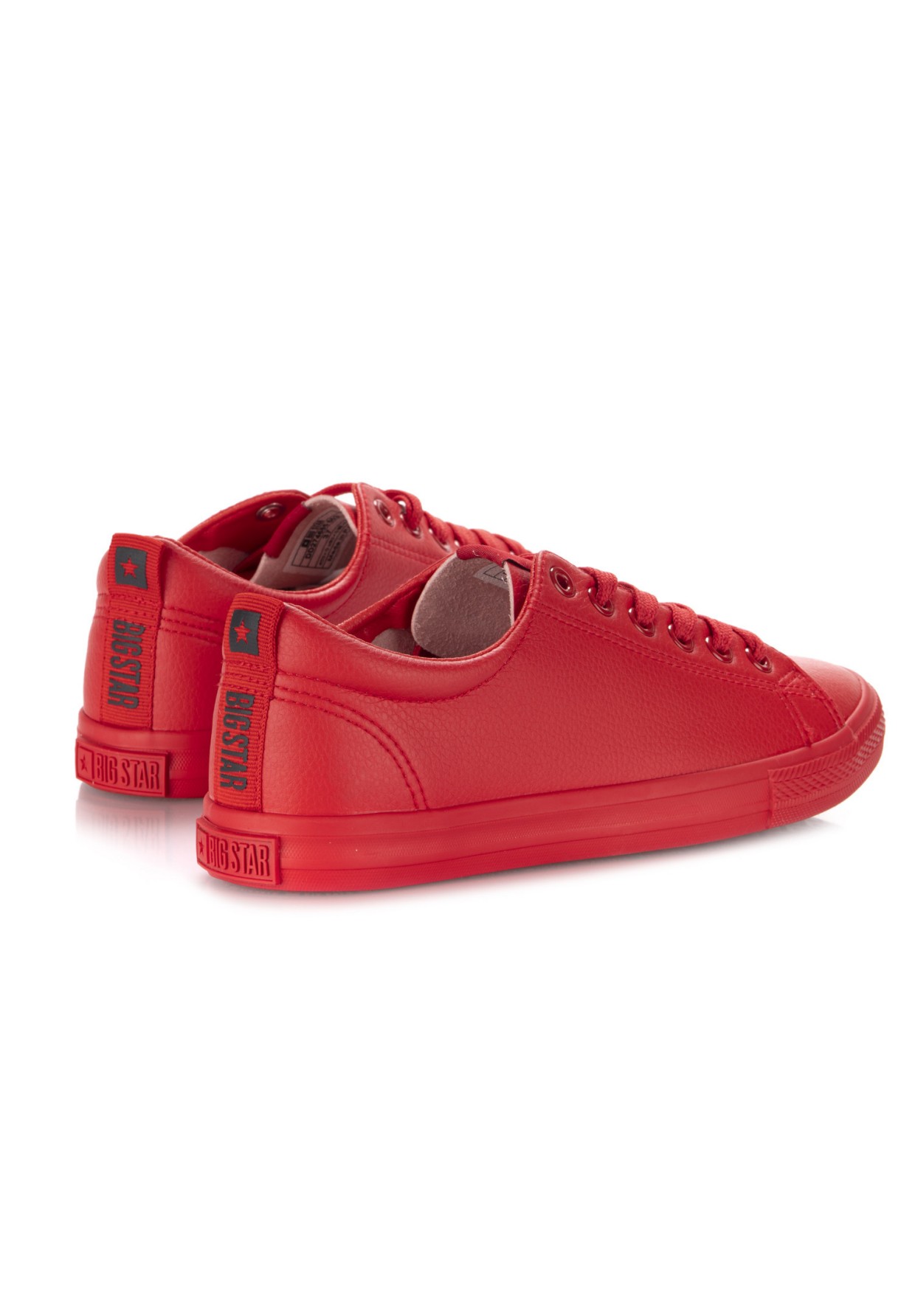 Trampki Damskie Big Star Czerwone DD274686