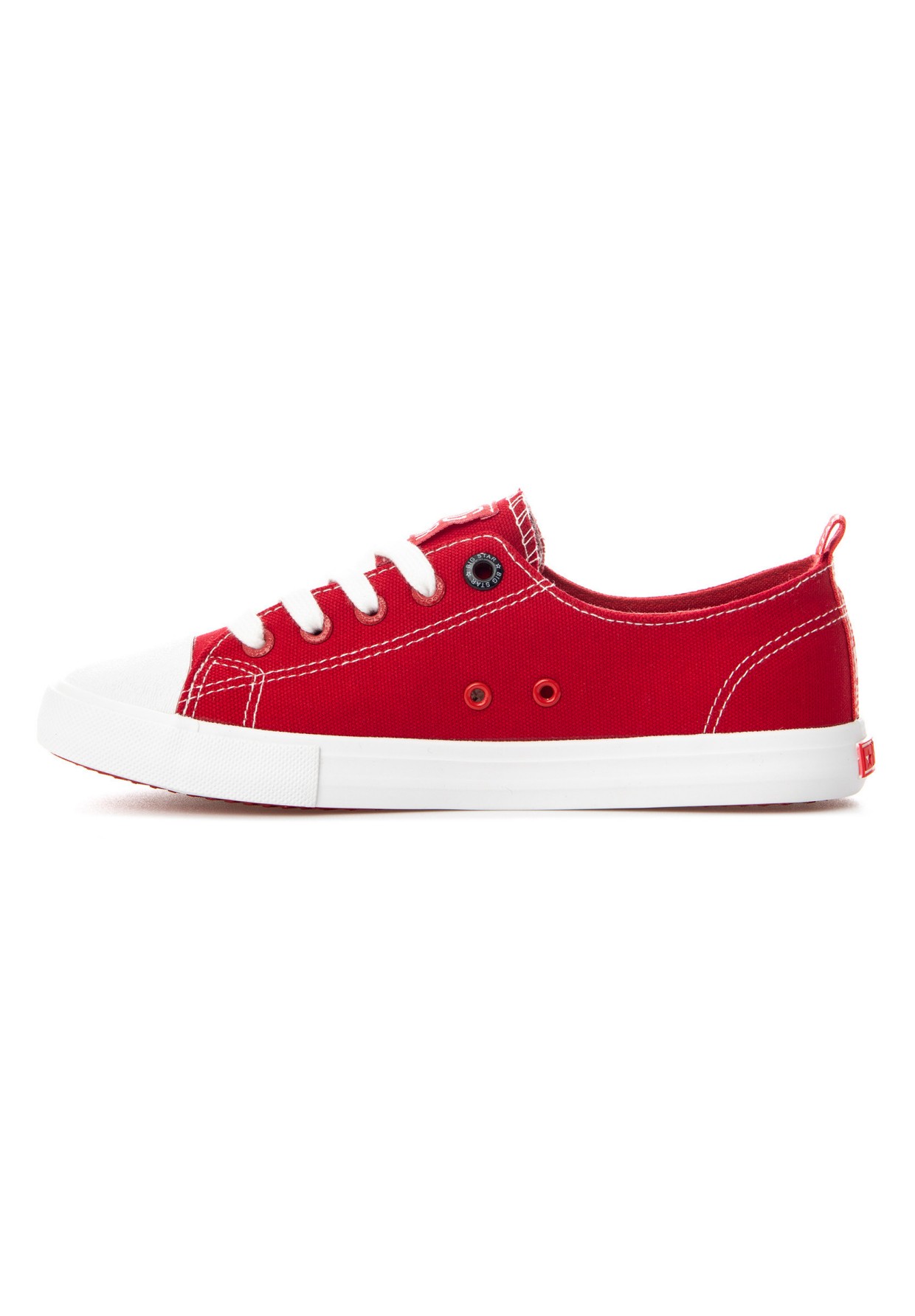 Trampki Damskie Big Star Czerwone FF274089