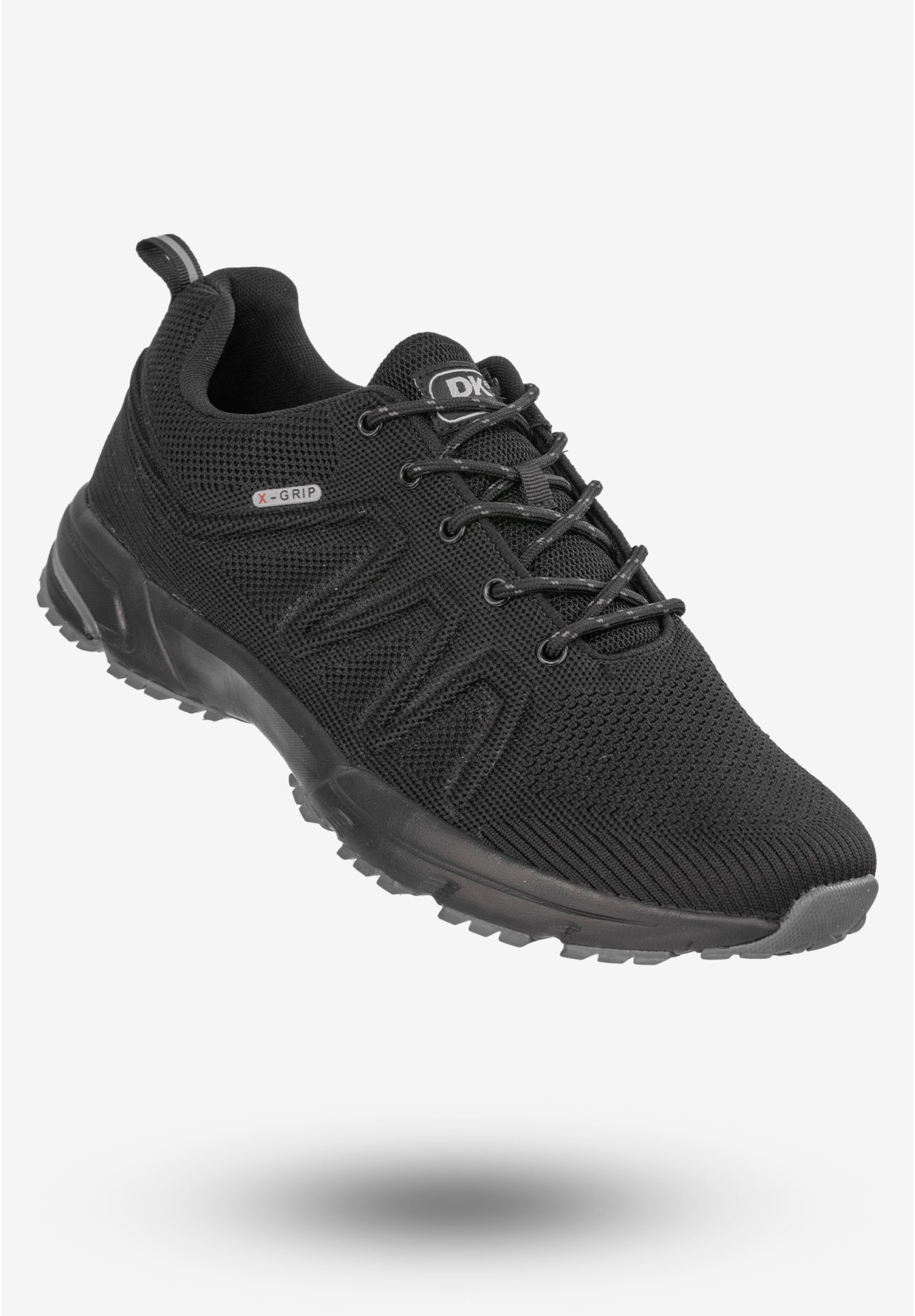 Półbuty Sportowe Męskie Buty Do Biegania Czarne DK VB16788