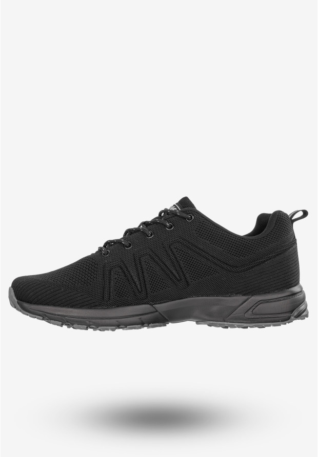 Półbuty Sportowe Męskie Buty Do Biegania Czarne DK VB16788