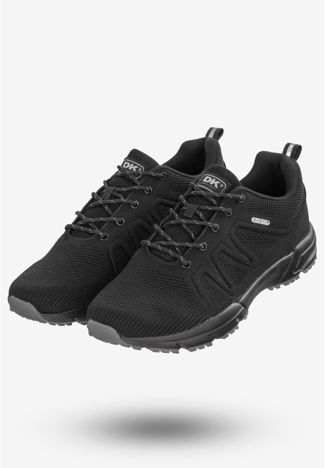 Półbuty Sportowe Męskie Buty Do Biegania Czarne DK VB16788