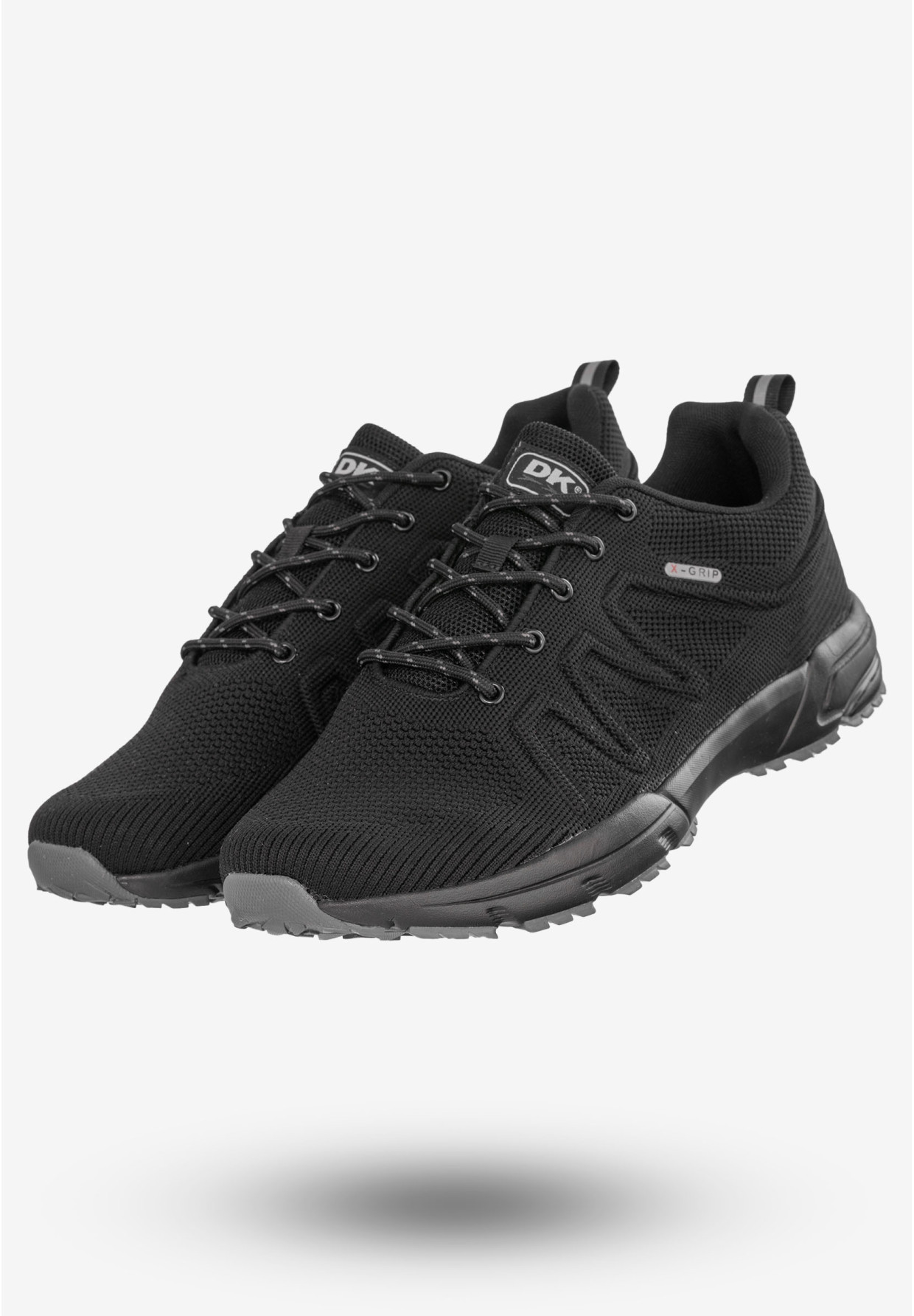 Półbuty Sportowe Męskie Buty Do Biegania Czarne DK VB16788