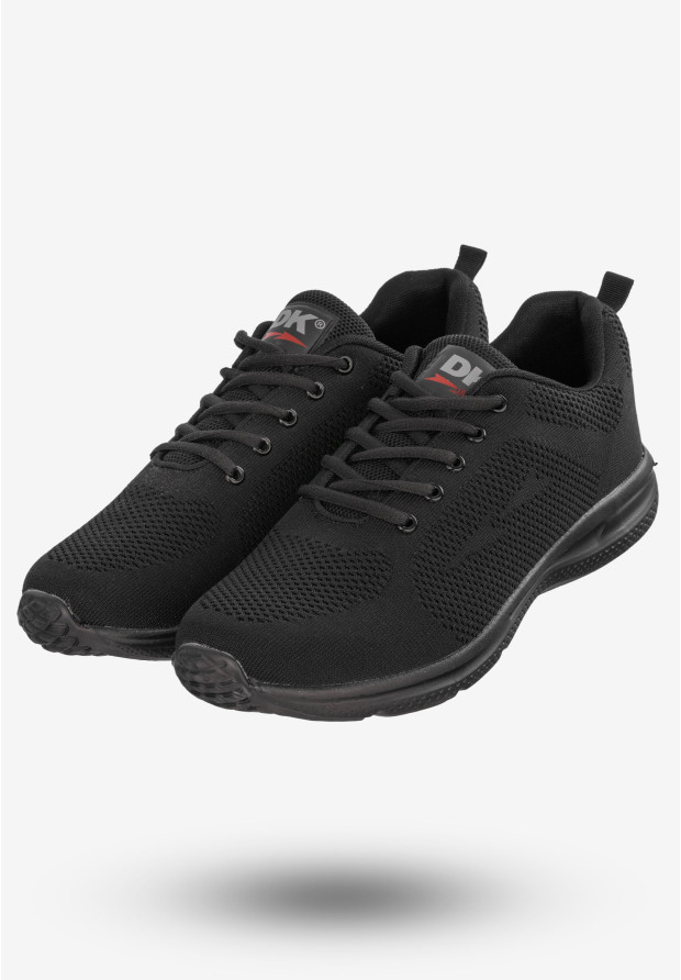 Sneakersy Męskie Buty Sportowe Czarne DK Flaxer S10123