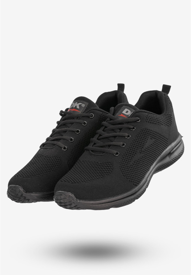 Sneakersy Męskie Buty Sportowe Czarne DK Flaxer S10123