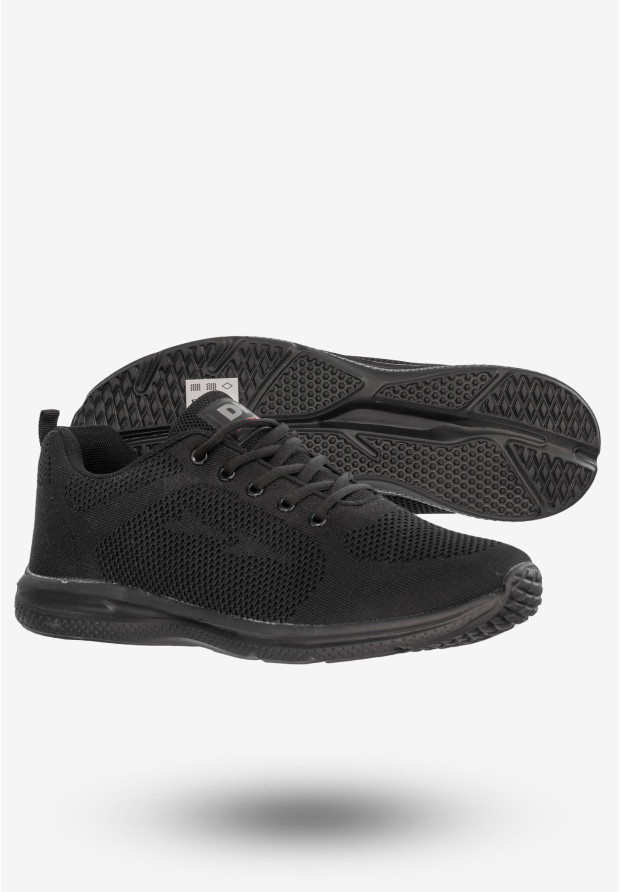 Sneakersy Męskie Buty Sportowe Czarne DK Flaxer S10123