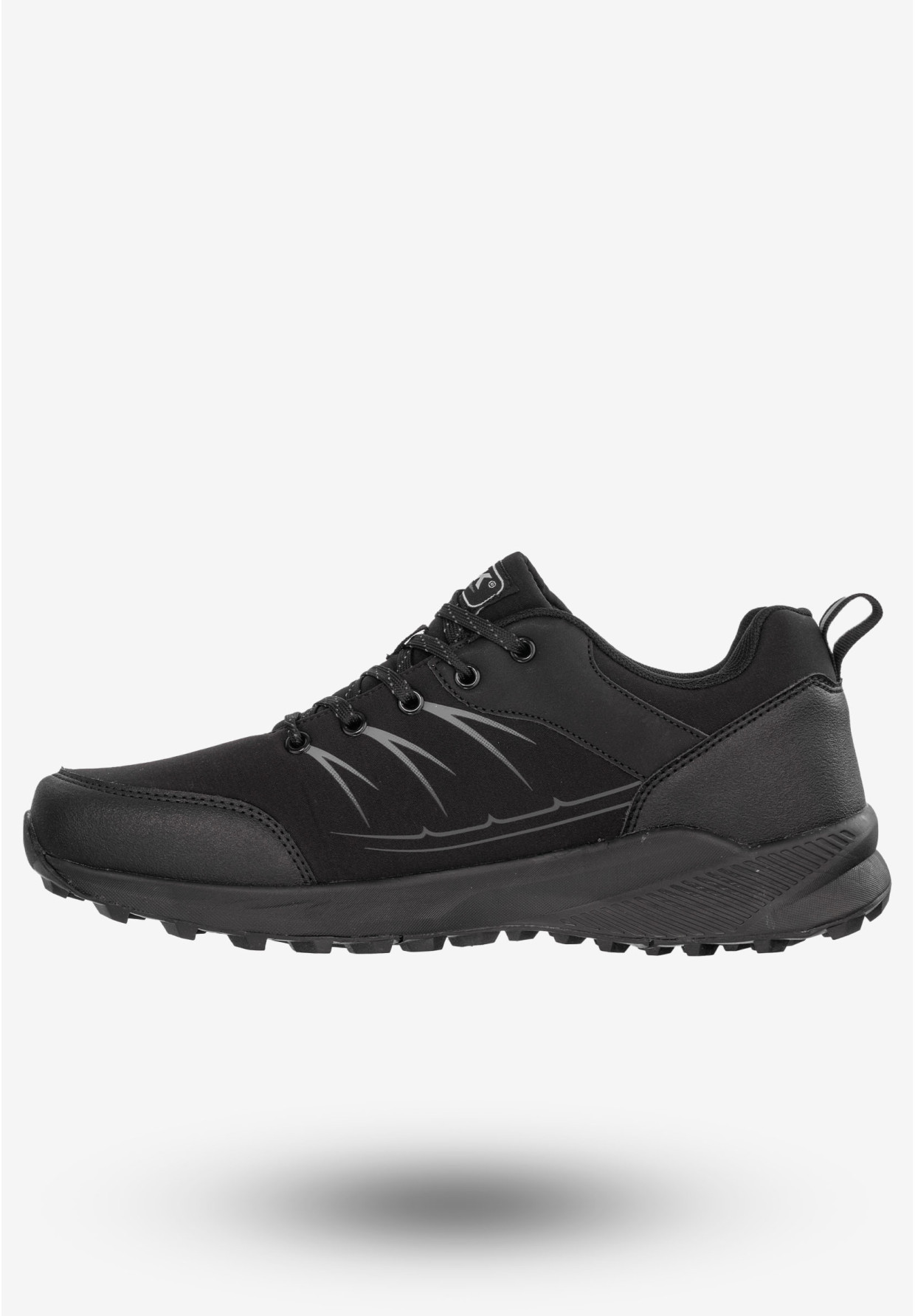 Sneakersy Męskie Buty Sportowe Czarne DK Squaro VB17185