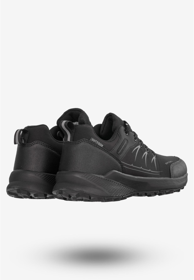 Sneakersy Męskie Buty Sportowe Czarne DK Squaro VB17185