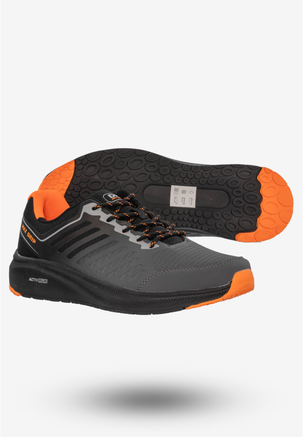 Sneakersy Męskie Buty Sportowe Do Biegania Szare DK VB16331