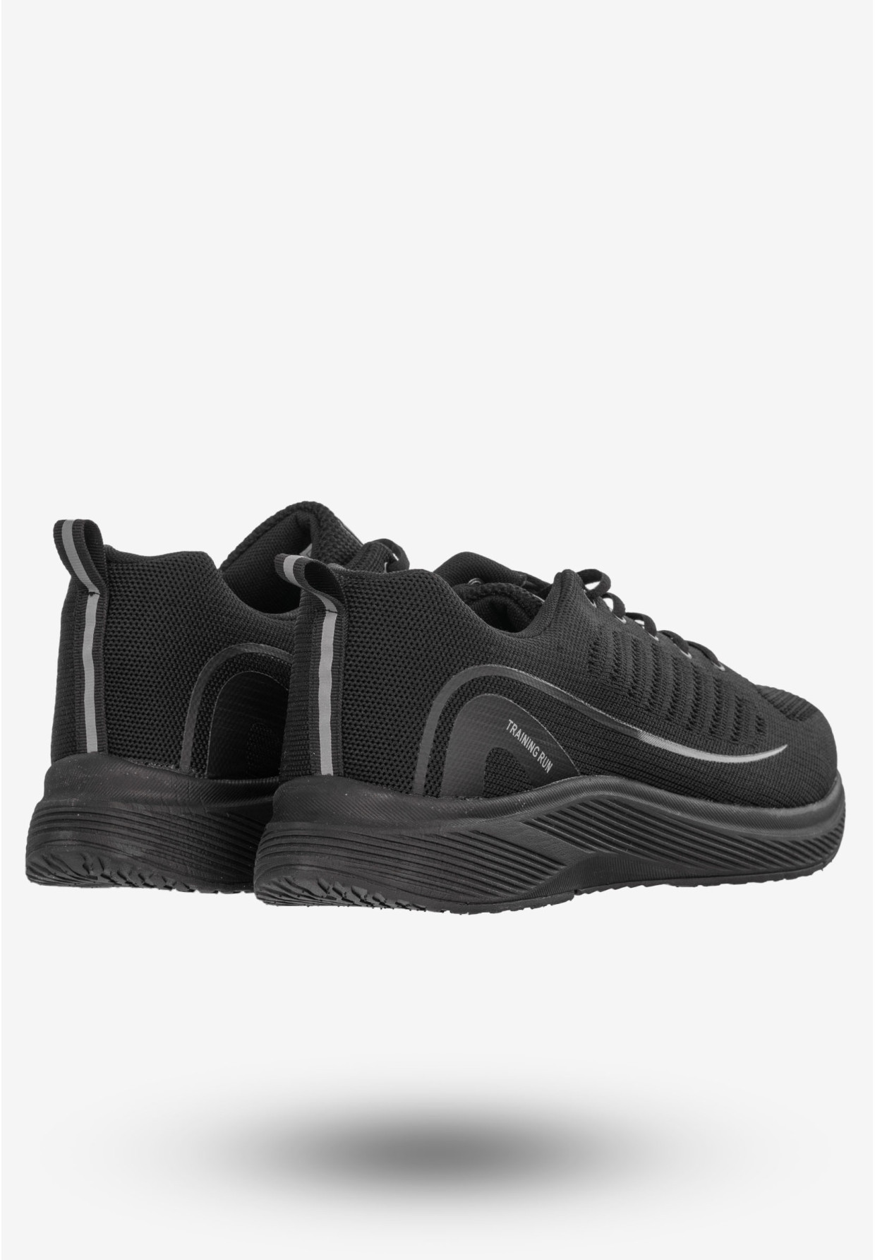 Sneakersy Męskie Buty Sportowe Do Biegania Czarne DK S6010