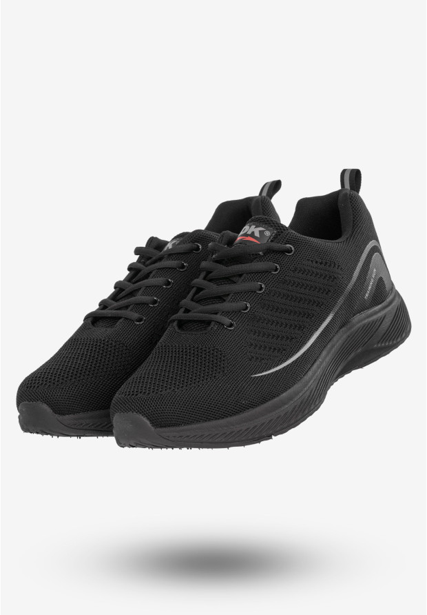 Sneakersy Męskie Buty Sportowe Do Biegania Czarne DK S6010